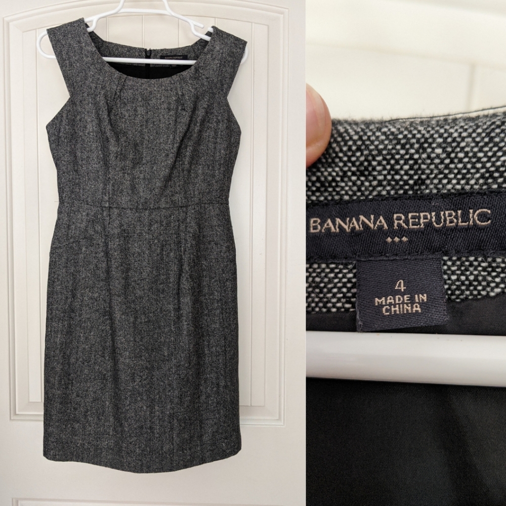 Banana Republic Tweed Dress